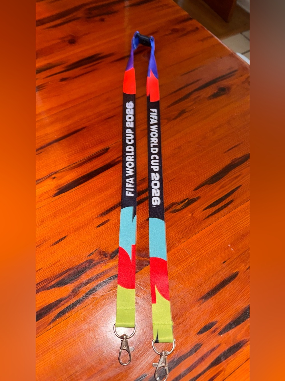 FIFA World Cup 2026 Multicolor Lanyard 41”